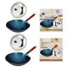 Wok Pan Chef for Induction Cooker Traditional Wok for Kitchen Home Cooking