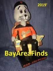 San Francisco Giants Star Trek Jean Lou Seal Picard Mascot VIP Bobblehead SGA