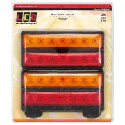 LED Autolamps Stop Tail Indicator Licence Light LHS&RHS 40cm Cable Plug Bulk