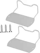 2 -Piece Mattress Holder Cap for The Installation of The Bed Frame Supports The Clamp Without Slide, White 5CM, as described