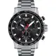 【TISSOT 天梭】Supersport 三眼計時手錶-45.5mm 送行動電源(T1256171105100)