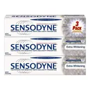 Sensodyne Extra Whitening Toothpaste 6oz - Pack of 3