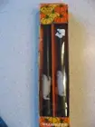 Vintage Kmart Set of Two Halloween Candles 10"T with Ghost and Pumpkin