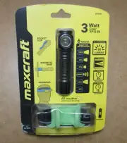 Maxcraft 60198 3-watt LED Mini Headlamp Multilight Cree XP-G R4 LED