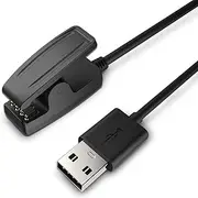 TUSITA Charger Compatible with Garmin Forerunner 35 35J 230 235 630 645 Music 735XT, Approach G10 S20, Vivomove HR, ForeAthlete 35J - USB Charging Cable 100cm - GPS Smartwatch Accessories