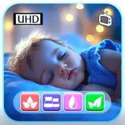 Baby Sleep Harmonies - Gentle Lullabies & Calming Sounds Screensaver