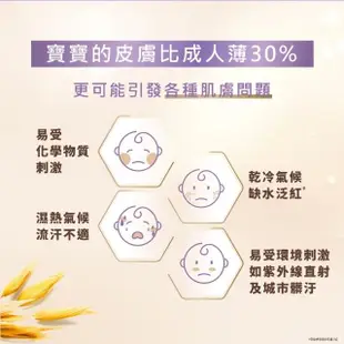 【Aveeno 艾惟諾】嬰兒燕麥薰衣草香氛舒緩沐浴露(236ml)