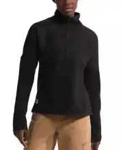NWT The North Face Women's Front Range Fleece Zip Top Black Size XL $120 JJ433