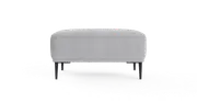 Brosa Como Ottoman - Gainsboro Grey