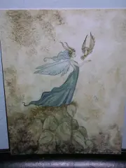 Amy Brown - Owl Magick - SIGNED - OUT OF PRINT