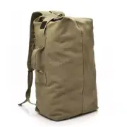 Large Capacity Outdoor Travel Canvas Double Shoulder Backpack Schoolbag (Small K