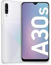 [Samsung] Galaxy A30s SM-A307F Dual-SIM 128GB ROM + 4GB RAM Factory Unlocked 4G/LTE Smartphone (Prism Crush White) - International Version
