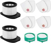IZ862H Replacement Filter for Shark IZ862H Stratos Cordless Vacuum, Fit for Shark IZ862H Upright Vacuum(2 Pack HEPA Filter 4 Pack Foam & Felt Filter Kit 2 Pack Odor-Neutralizer)