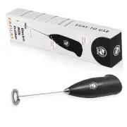Electric Milk Frother Handheld Mini Foamer Coffee Maker Egg Beater for Chocolate