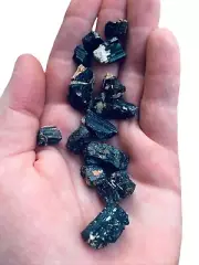 Black Tourmaline Pieces. Crystals Gemstones Jewelry Crafts