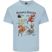 Octopus Species Sealife Scuba Diving Kids T-Shirt Childrens