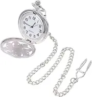 [WOFASHPURET] 1pc Pocket Watch Man Watch Sunflower Watches Pendants for Necklaces Mens Pendants Vintage Watch Minimalist Watch Vintage Watch Classic Watches for Men Silver Quartz