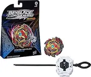 Beyblade Burst Pro Series Venom Devolos Spinning Top Starter Pack - Attack Type Battling Game Top with Launcher Toy