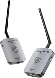 eppfun Wireless HDMI Transmitter and Receiver 4K/262Feet, Audio&Video Streaming Media Video/Audio Wireless Extender 5G Kit for Laptop, Camera, Cable Box, Netfix, PS5
