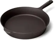 Field Company No.8 Cast Iron Skillet, 10 ¼ inches—Smoother, Lighter, Made in USA, Vintage Style, Preseasoned