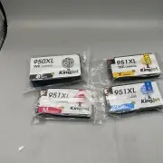 4-Pack Non-OEM Replacement Ink Cartridges HP 950XL 951XL Office JetPro Printer