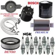 Tune Up Kit Filters Cap Wire Spark Plug For GMC C2500 Suburban V8 5.7L 1992-1993