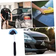 TOKIDNY 1 Car Cleaning Brush Cleaning Tool Car Cloths Extendable Car Brush Car Wash Brush Car Wash Broom Cleaning Mop Auto Cleaning Brush Retractable Clean Brush Black Eva