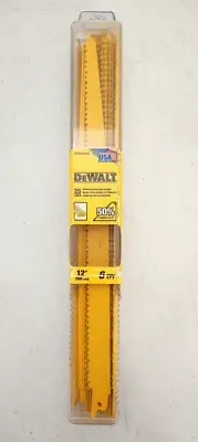 DeWalt 12" 6TPI Reciprocating Saw 25-Blades #DW4804B25