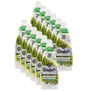 12PK Comfort 900ml Fabric Conditioner Clothes Laundry Fragrance Rainforest Fresh