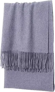 [Generic] Fashionable Winter Scarf In Multiple Colors Stay Warm And Trendy Winter Warm Scarf Woolen Lambswool Scarf Women Scarf