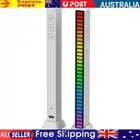 USB 5V Sound Control Light RGB 32 LED Pickup Lamp Bar (White)
