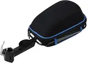 QSTDGVPW Bike Rack Bag Heck -Rack Removable Wearers Back Seat Pannier Bicycle Case Bag for Shopping, Black Blue