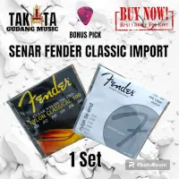 在飛比找蝦皮購物優惠-Fender 經典尼龍弦 Original Bonus Pi