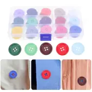 90 Pcs Multi-Color Resin Buttons For Sewing And Craft Colorful Diy Buttons