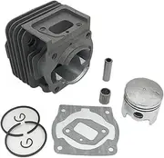 Aluminum Cylinder Piston Kit 1E44F-5A-5 Cylinder Piston Ring Needle Roller Bearing Spacer Kit 44mm for Hu&TER 2500 Trimmer/Lawn Mower