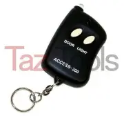 Remote Control Garage Door Opener Gate Transmitter Mini Flashlight 10 Digit Code