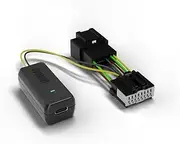 Dongar Dashcam Power Adapter (16-pin for Ford Vehicles. Compatible with Select Bronco, F150 and more), Built-in USB Power Source, Connects to Rearview Mirror, Easy to Install
