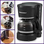 Elite Gourmet EHC-5055 Automatic 5-Cup Brew & Drip Coffee Maker W/ Pause N Serve