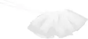 [BESTYASH] Mesh Fake Collar Halloween Costumes Vintage Clown Costume Women Clown Costume Accessory Decorative Neck Shawl Halloween Decoration Loonette The Clown Costume Neck Ruffle White