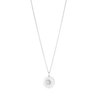 【Georg Jensen 喬治傑生】DAISY 項鍊(純銀 白瓷琺瑯 項鍊)