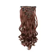 16 Clips In Hair Extensions 22" Hair Extension Clip For Women Synthetic Hair Extensions