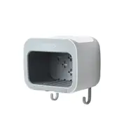 Household Bathroom Soap Dish Wall Mounted Non-slip Soap Holder Bathroom Waterproof Storage Box Bathroom Accessories
