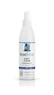 TrueBlue Lavender & Olive Extract Easy Comb Dog Hair Detangling Spray –