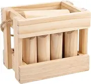 Outdoor Tossing Game - Viking Chess Outdoor Clash Toss Yard Game - Wooden Lawn Games Set, Safe Viking Chess Set for Kids Aged 3+, Yard Outdoor Lawn Beach