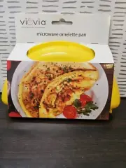 Viovia Microwave Omelet Pan 8.4 Inch Yellow