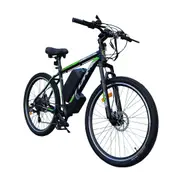 TDR 26 Inch Electric Mountain Bike 48V 750W Rear Hub Motor 20Ah Samsung Battery 7-Speed Shimano Gear Hydraulic Disc Brakes Front Suspension Twist Throttle Pedal Assist