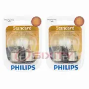 2 pc Philips Rear Fog Light Bulbs for Volkswagen CrossFox 2007-2015 fy (for: Volkswagen)
