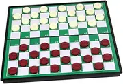 TOYANDONA Checkers Checkerboard 100 in 1 Educational Toy Boys and Girls Learning Game Folding Checkerboard Toy for Children Adults