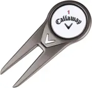 Golf Unisex 2023 Double Prong Removable Marker Course Divot Tool