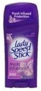 Lady speed stick 24 Hour Deodorant Fresh infusions Wild Freesia Scent, 1.4 Ounce (Pack of 4) by speed stick